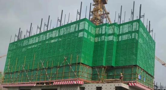 【匠心"助"造】晉塔第五代附著式升降腳手架首秀天津_企業(yè).